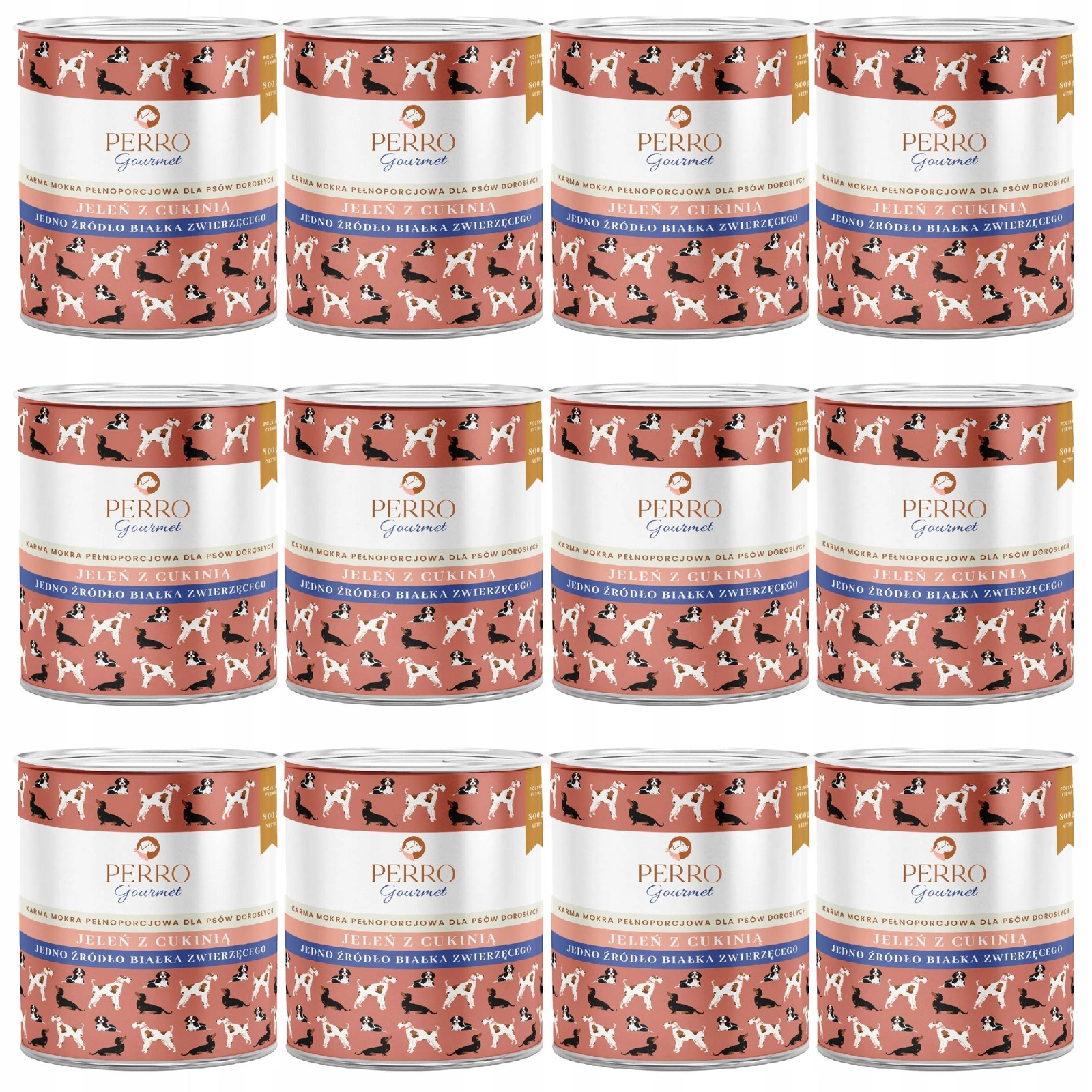Perro Gourmet jeleń adult 800 g × 12