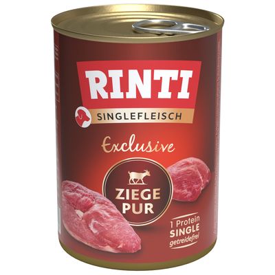 Rinti Singlefleisch Exclusive kozina adult 400 g × 6