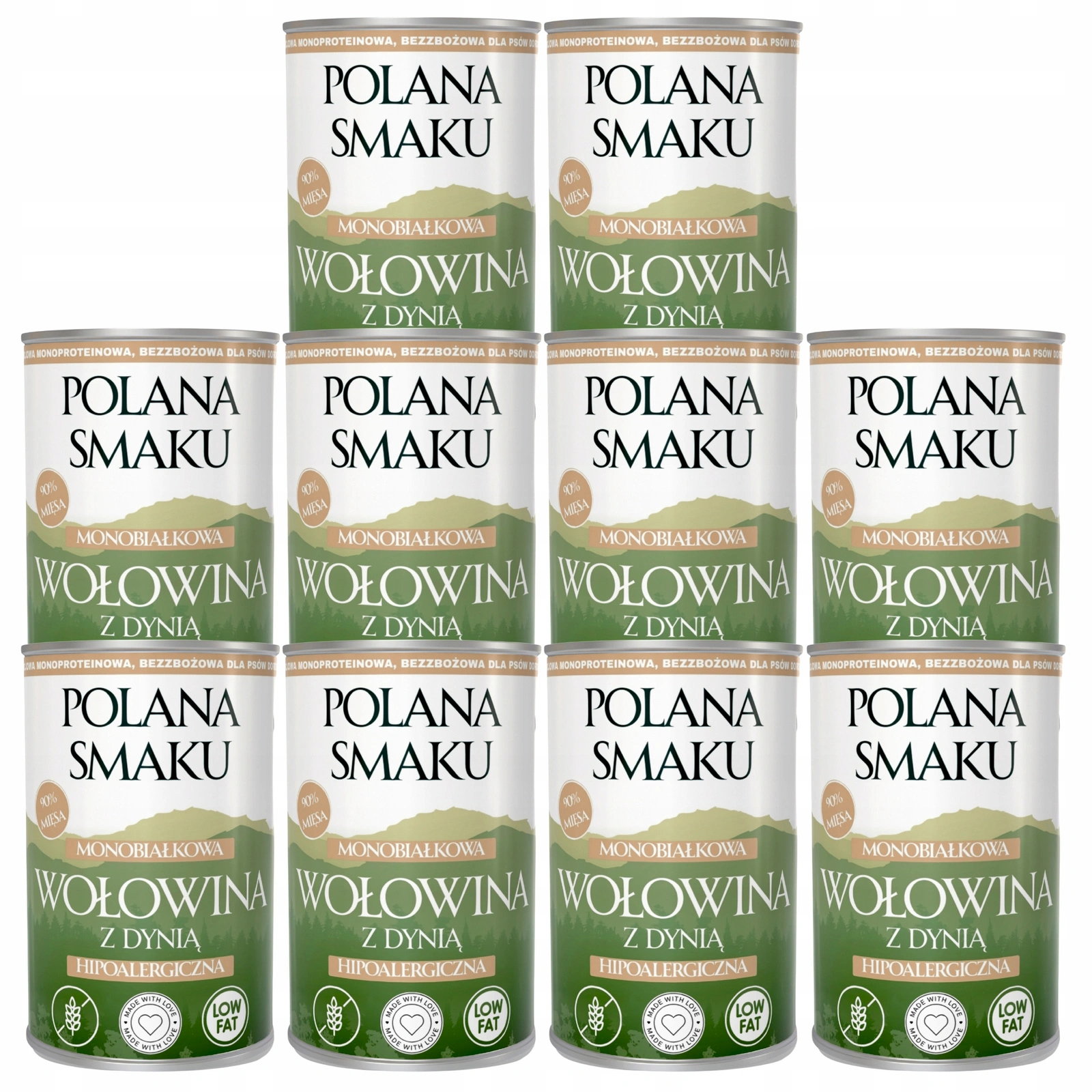 Polana Smaku wołowina adult 400 g × 10
