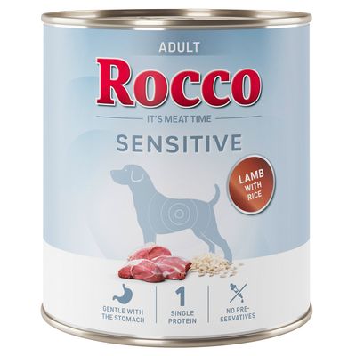 Rocco Sensitive jagnięcina adult 800 g × 6