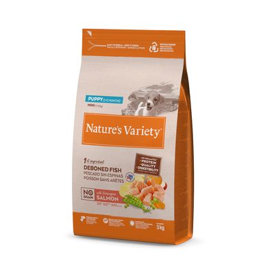 Nature's Variety No Grain łosoś puppy małe rasy 3 kg × 2