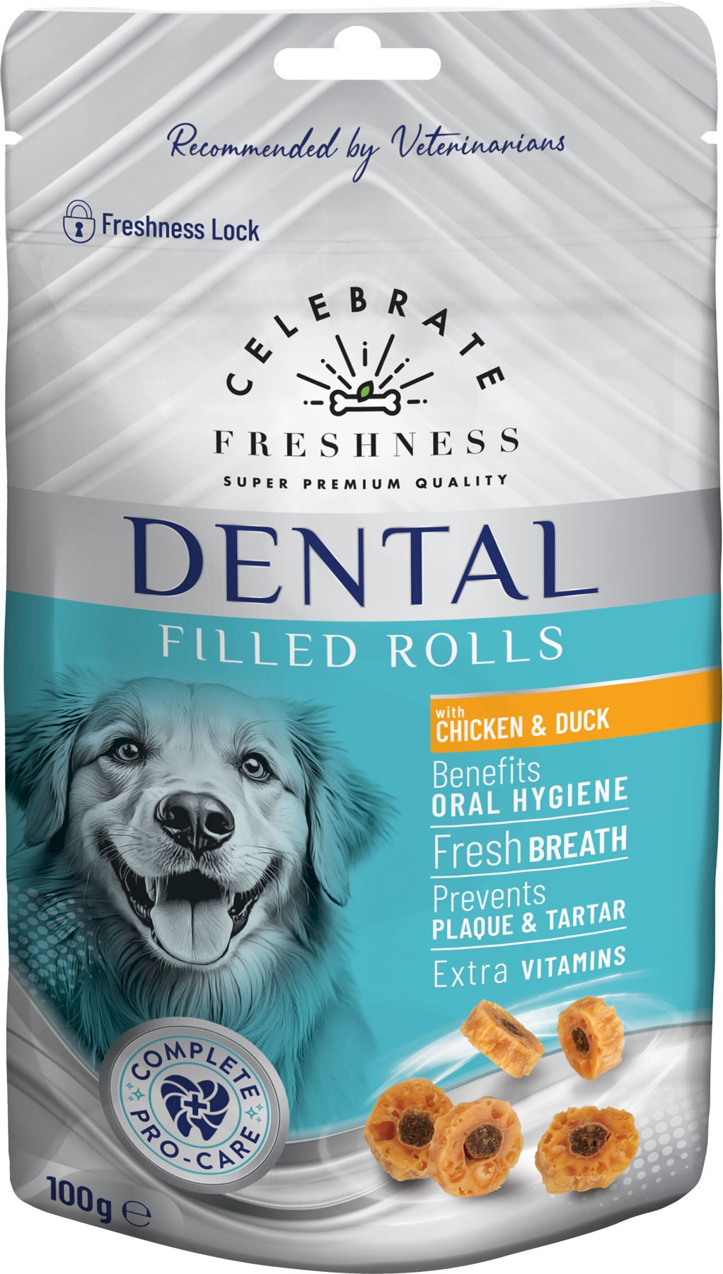 Celebrate Freshness Dental kaczka, kurczak 100 g