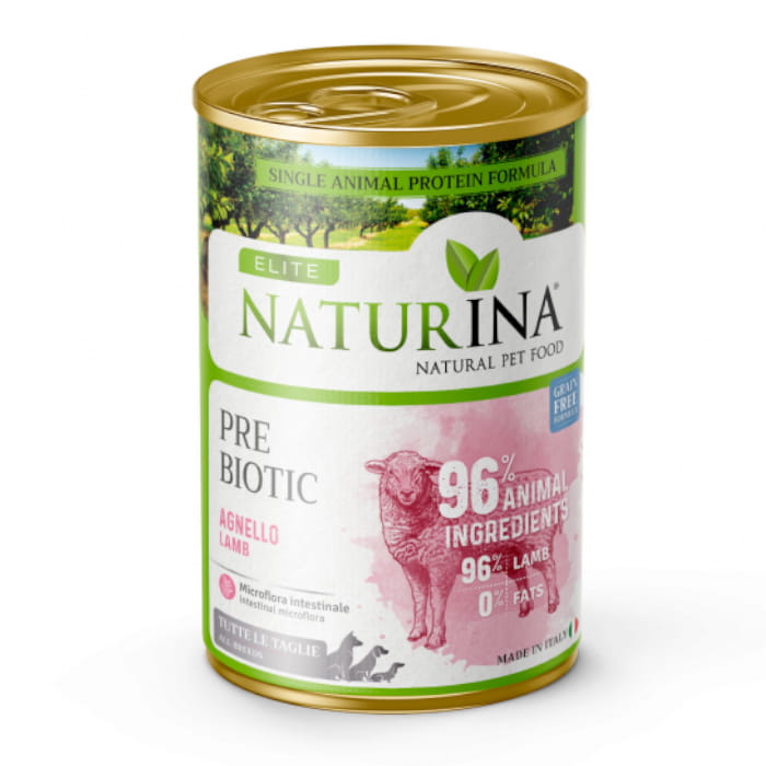 Naturina Elite Mono jagnięcina adult 400 g