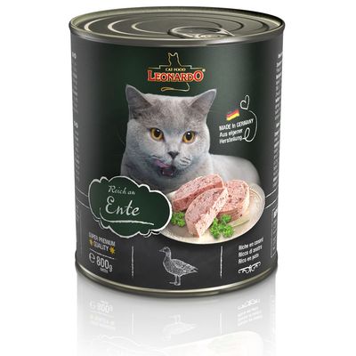 Leonardo All Meat Sensitive kaczka pasztet 800 g × 6