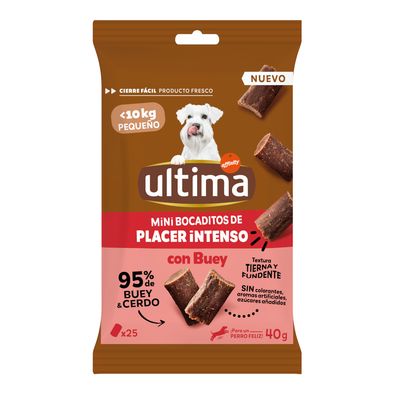 Ultima Dog Mini Snack wołowina małe rasy 40 g