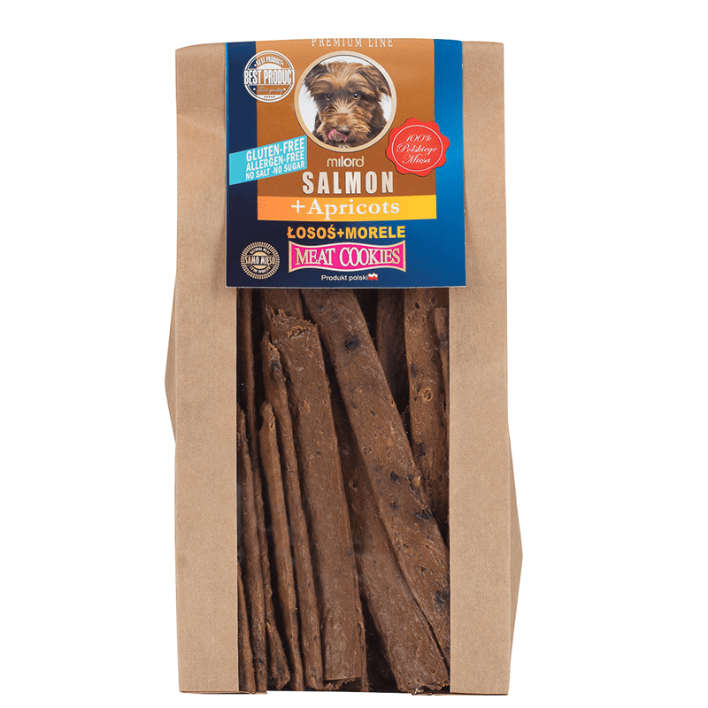 Milord łosoś, morela 80 g