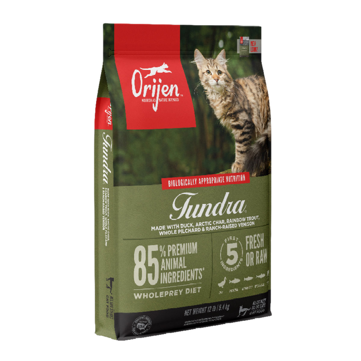 Orijen Tundra kaczka, pstrąg 5,4 kg