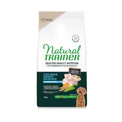 Trainer Selected Quality Nutrition biała ryba adult małe rasy 1.5 kg × 2