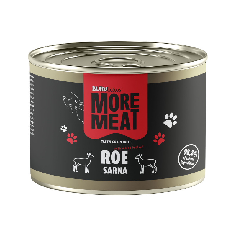 Buba More Meat sarna pasztet adult 185 g