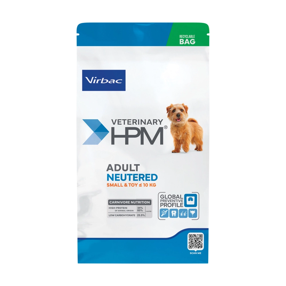 Virbac Adult Neutered Small & Toy Dog adult małe rasy 1,5 kg