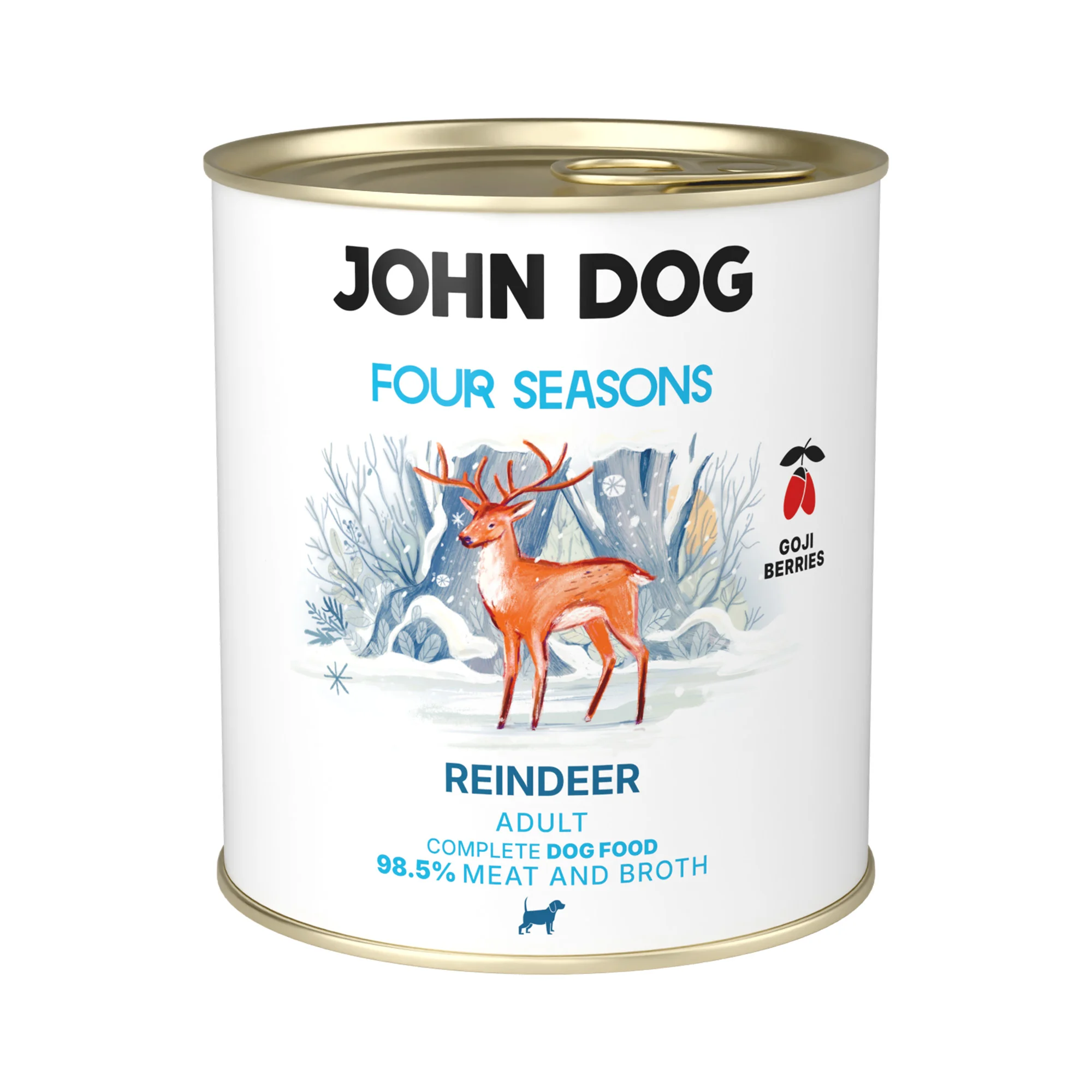 John Dog Four Seasons renifer adult 800 g