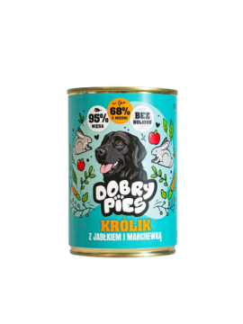 Dobry Pies królik adult 400 g