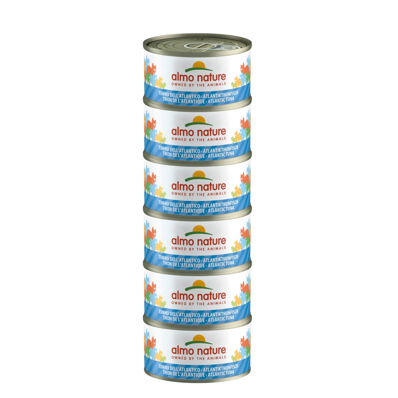 Almo Nature Hfc Natural tuńczyk w bulionie 70 g × 6