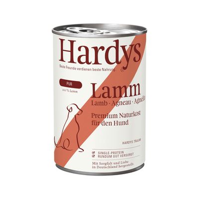 Hardys Pur jagnięcina adult 400 g × 24