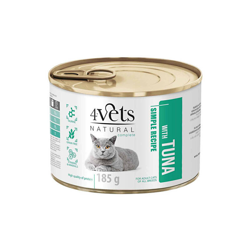 4Vets Natural tuńczyk adult 185 g