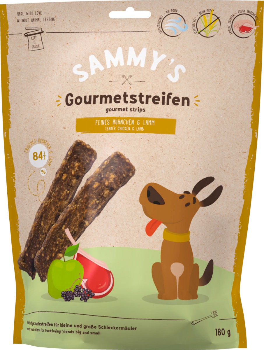 Bosch Gourmet Strips kurczak, jagnięcina 180 g