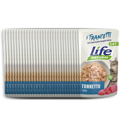 Life Cat Naturel tuńczyk kawałki 55 g × 30