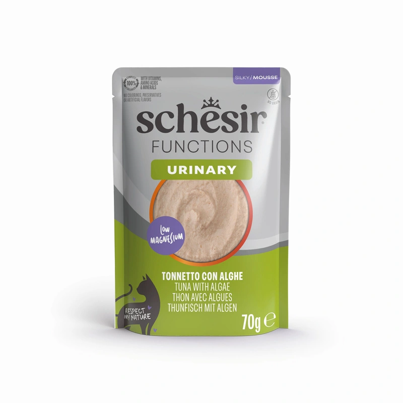 Schesir Functions Urinary tuńczyk z algami pasztet adult 70 g