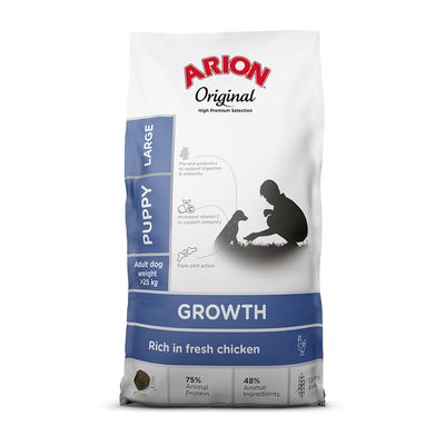 Arion Original kurczak puppy duże rasy 12 kg × 2