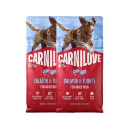 Carnilove Active indyk, łosoś adult 12 kg × 2