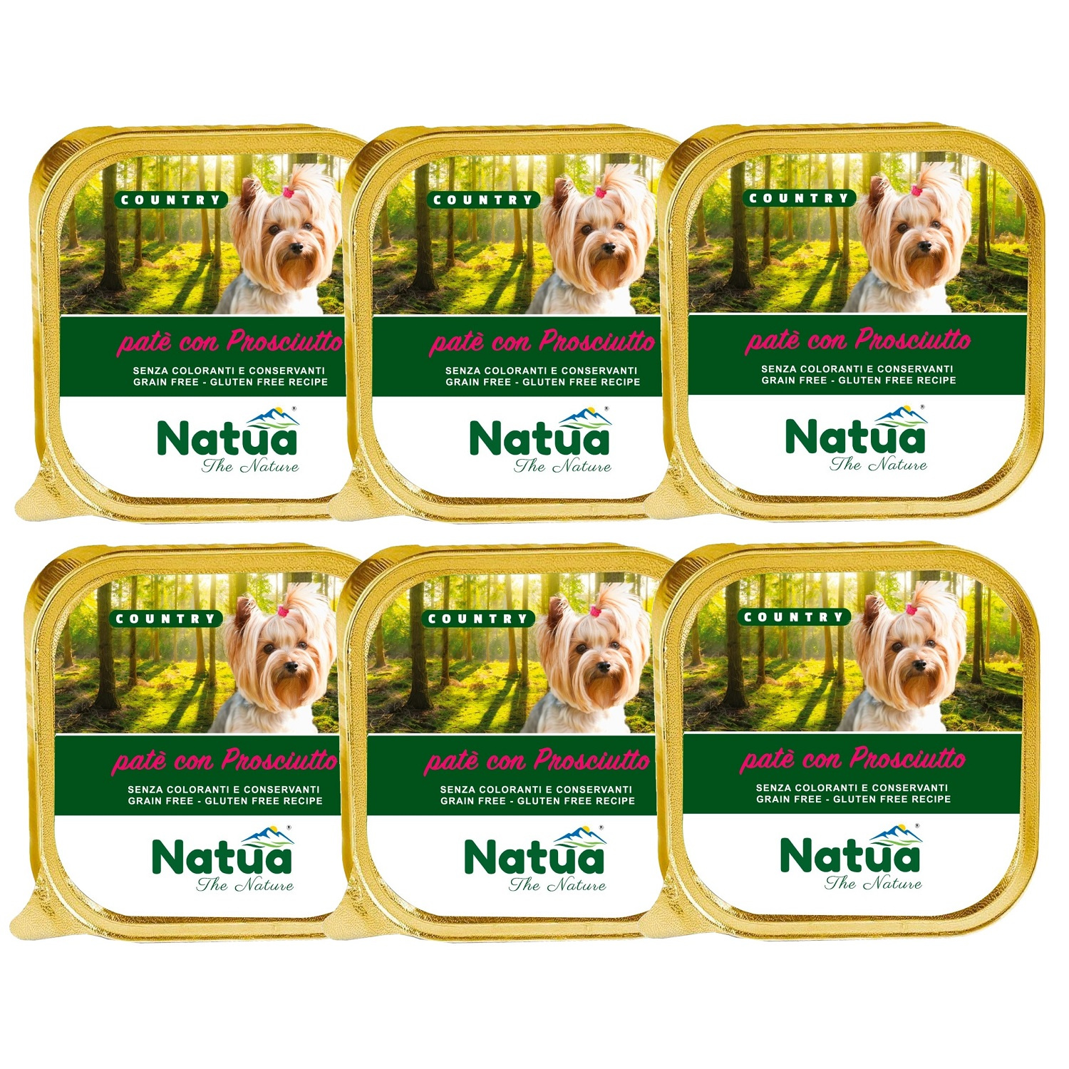 Natua szynka 100 g × 6