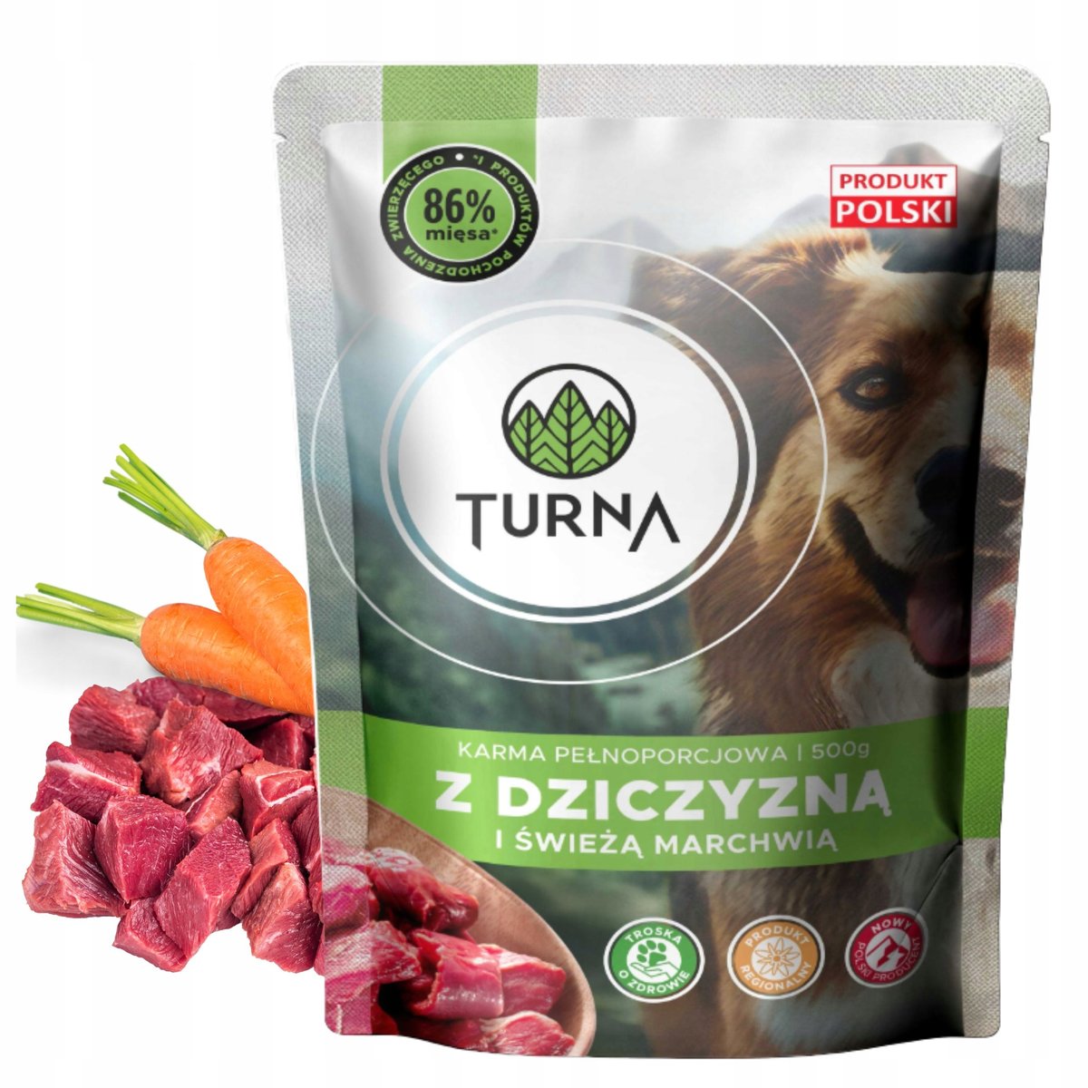 Turna dziczyzna z marchewką adult 500 g