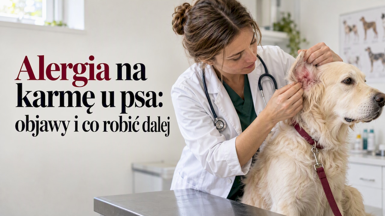 Alergia na karmę u psa: objawy, które wskazują na problem i co robić dalej