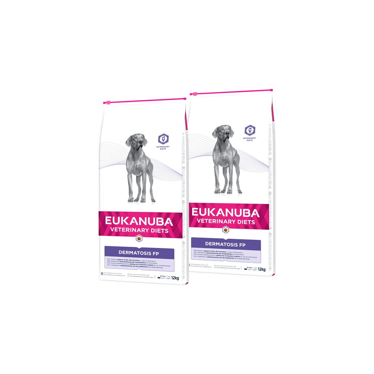 Eukanuba Veterinary Diets Dermatosis FP ryba 12 kg × 2