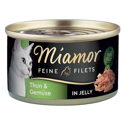 Miamor Feine Filets Sensitive mix smaków w galaretce 100 g × 24