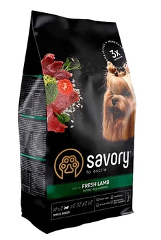 Savory jagnięcina adult małe rasy 1 kg