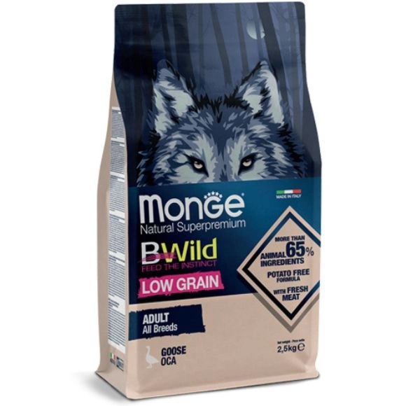 Monge Bwild gęś adult 2,5 kg
