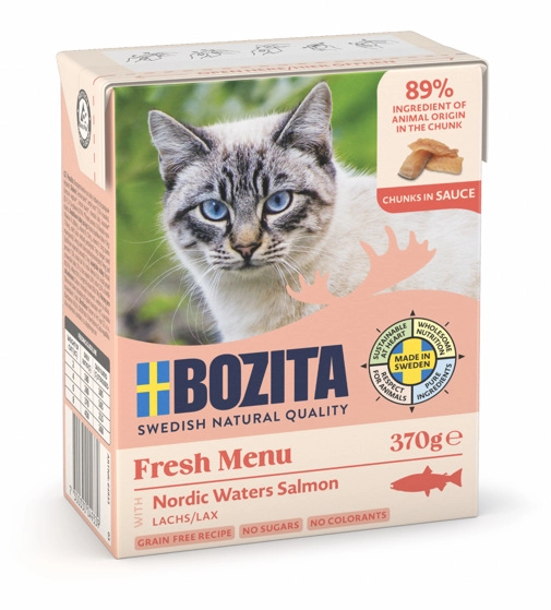 Bozita Fresh Menu łosoś w sosie 370 g