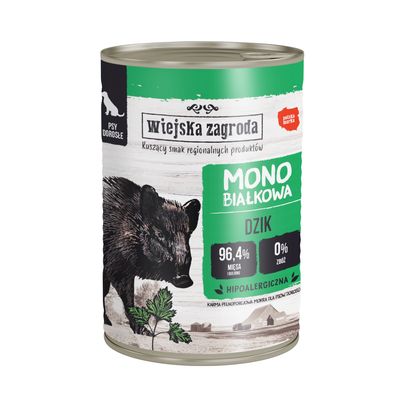 Wiejska Zagroda dziczyzna 400 g × 24