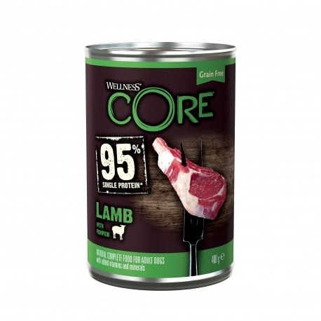 Wellness CORE 95% Single Protein jagnięcina adult 400 g