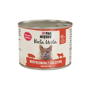 Pan Mięsko Kocia Uczta wieprzowina adult 200 g