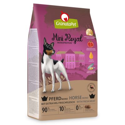 GranataPet Mini Royal Monoprotein konina adult małe rasy 1 kg × 2