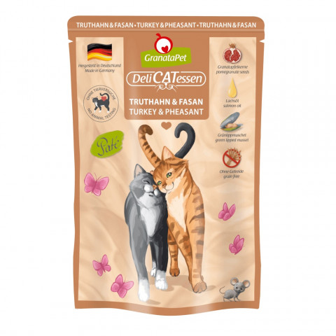 GranataPet DeliCatessen bażant, indyk pasztet adult 85 g