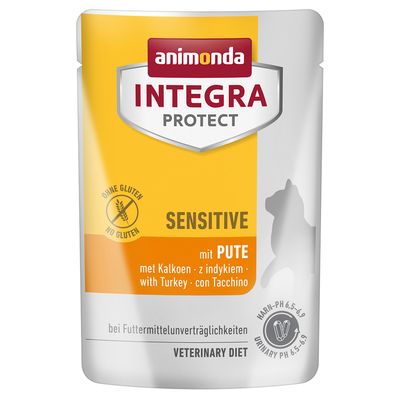 Animonda Integra Protect Sensitive indyk adult 85 g × 24