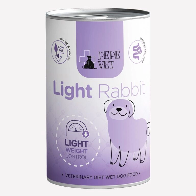 Paka Zwierzaka Pepe Vet Light królik adult 400 g
