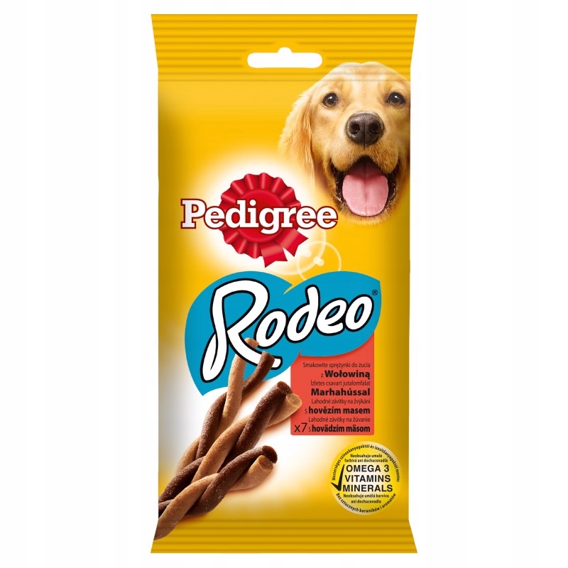 Pedigree Rodeo wołowina 123 g