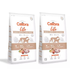Calibra Life kurczak senior średnie i duże rasy 12 kg × 2