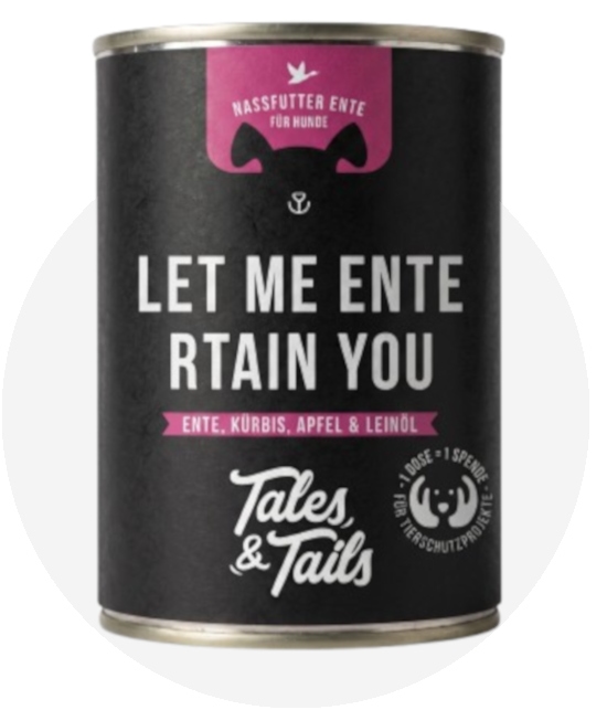 Tales & Tails Let me ENTErtain kaczka adult 400 g × 6