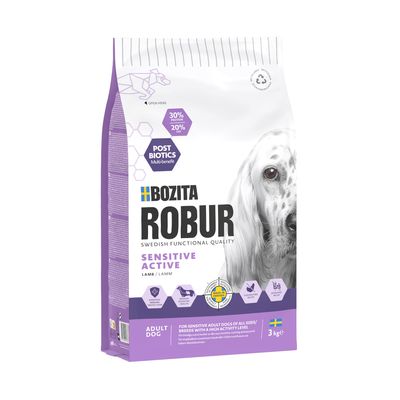 Bozita Robur Sensitive Grain Free Active jagnięcina 3 kg