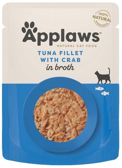 Applaws tuńczyk, krab 70 g