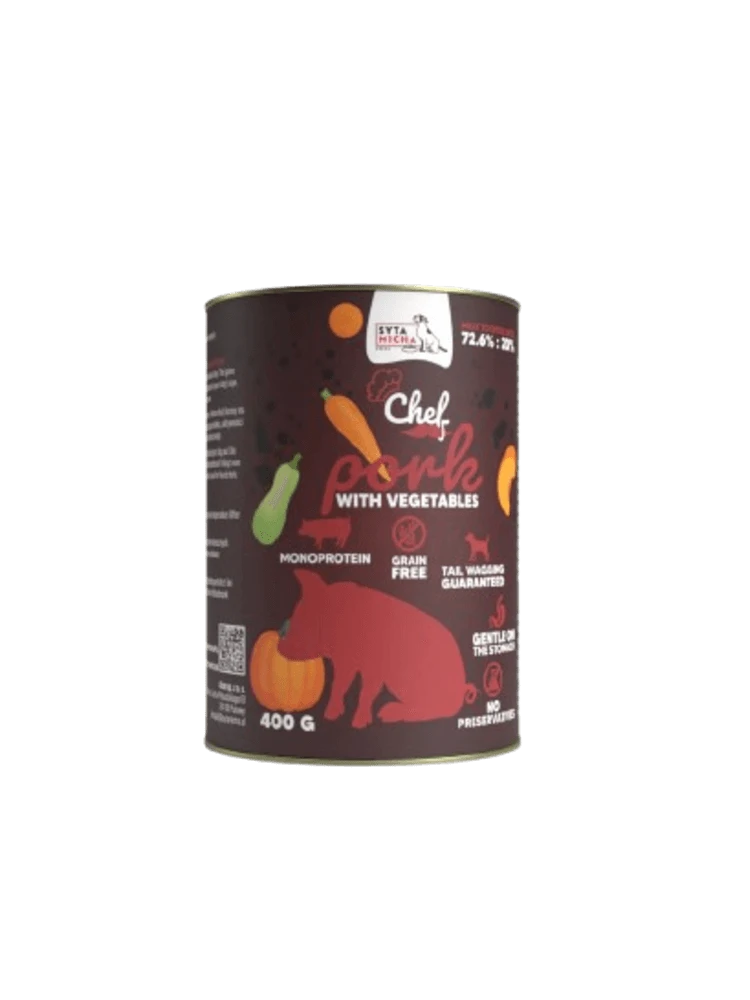 Syta Micha wieprzowina adult 400 g