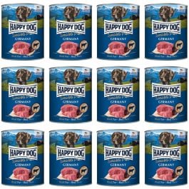 Happy Dog Sensible Pure bawół, indyk, jagnięcina, kaczka, koń, wołowina adult 800 g × 12