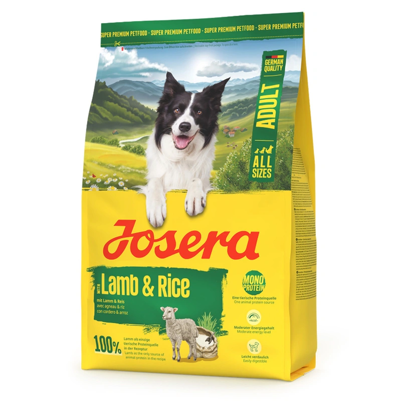 Josera jagnięcina z ryżem adult 900 g