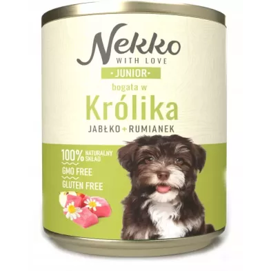 Nekko królik junior 800 g