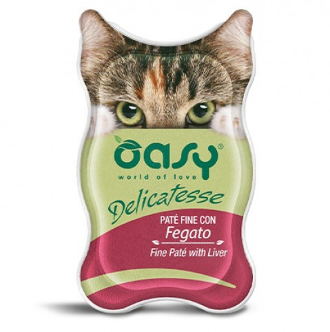 Oasy Delicatesse wątróbka pasztet adult 85 g