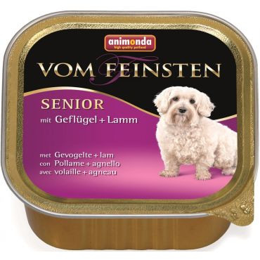 Animonda Vom Feinsten drób, jagnięcina senior 150 g